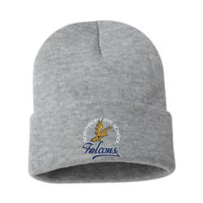 12" Solid Cuffed Beanie (Embroidered logo) Thumbnail